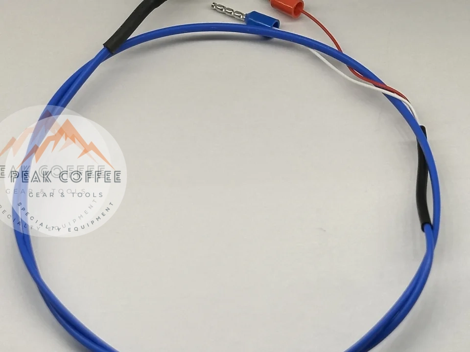 Type K thermocouple with blue lead